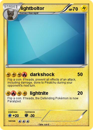 Pokemon lightboltor