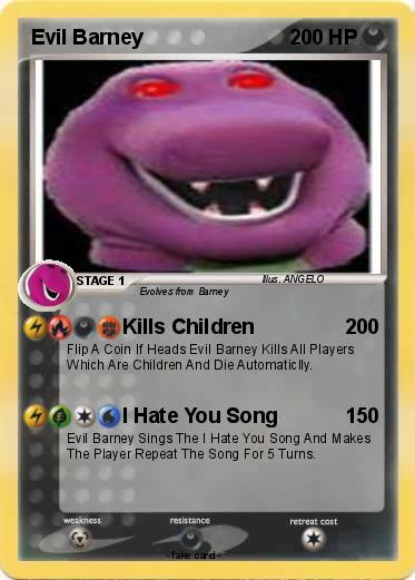 Pokemon Evil Barney