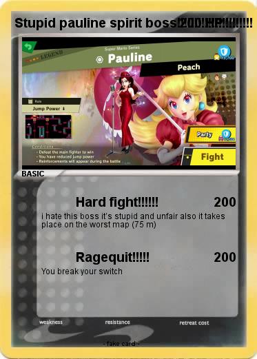 Pokemon Stupid pauline spirit boss!!!!!!!!!!!!!!!!!!!!!!