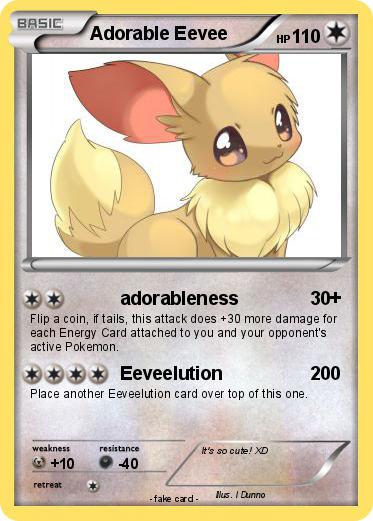 Pokemon Adorable Eevee