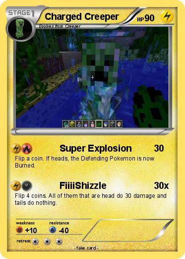 Pokemon Charged Creeper