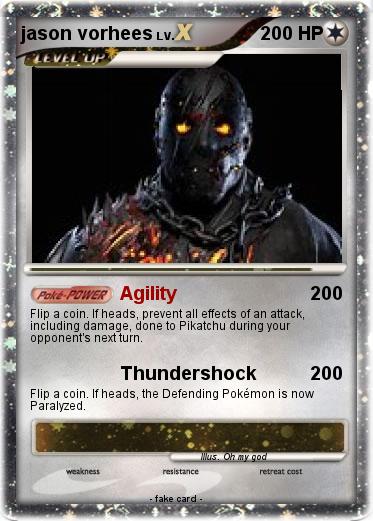 Pokemon jason vorhees