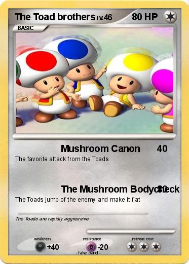 Pokemon The Toad brothers