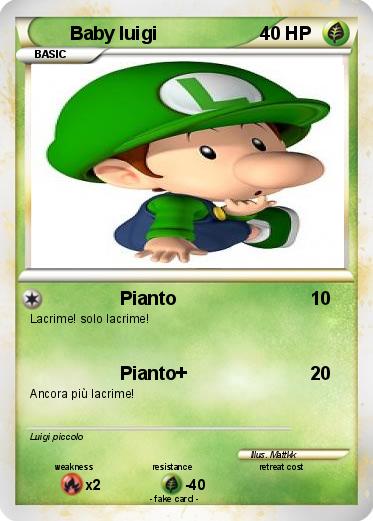 Pokemon Baby luigi