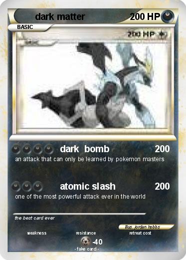 Pokemon dark matter