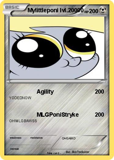 Pokemon Mylittleponi lvl.20000