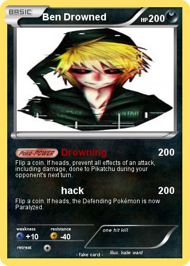 Pokemon Ben Drowned