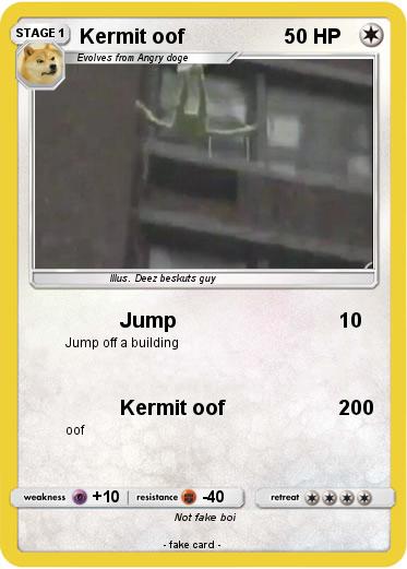 Pokemon Kermit oof