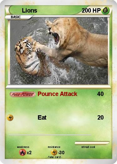 Pokemon Lions