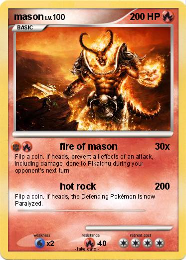Pokemon mason