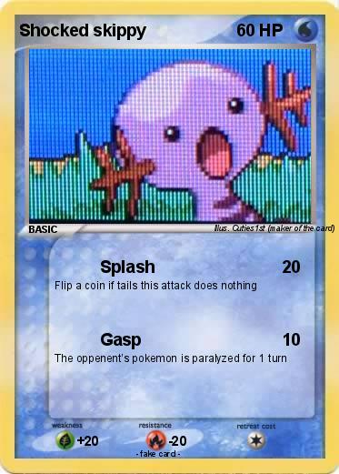 Pokemon Shocked skippy