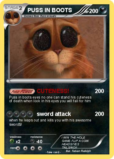 Pokemon PUSS IN BOOTS