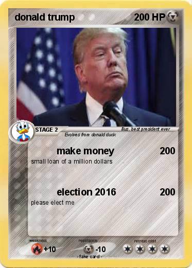 Pokemon donald trump