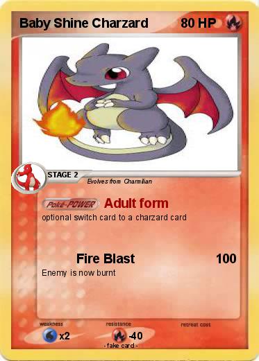 Pokemon Baby Shine Charzard