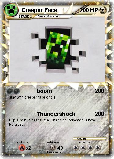 Pokemon Creeper Face