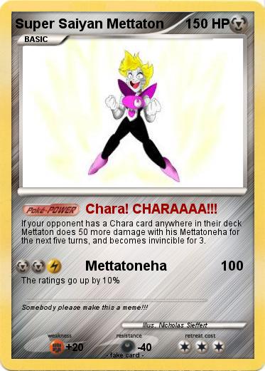 Pokemon Super Saiyan Mettaton