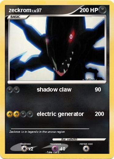 Pokemon zeckrom