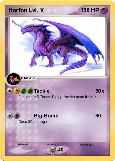 Pokemon Horfon Lvl. X