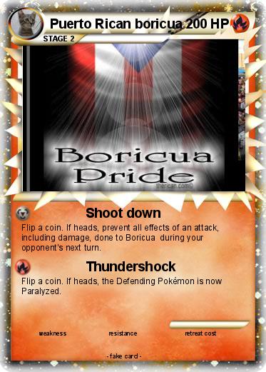 Pokemon Puerto Rican boricua