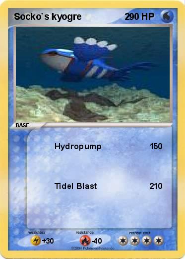 Pokemon Socko`s kyogre                 2