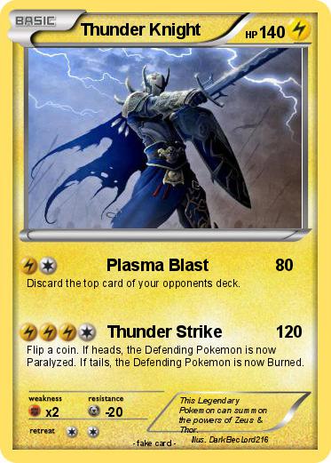 Pokemon Thunder Knight