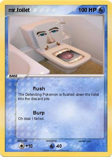 Pokemon mr.toilet
