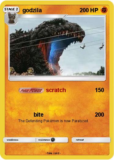 Pokemon godzila