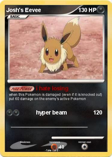Pokemon Josh's Eevee