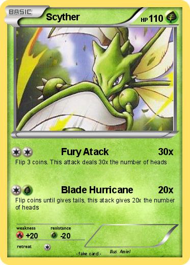 Pokemon Scyther