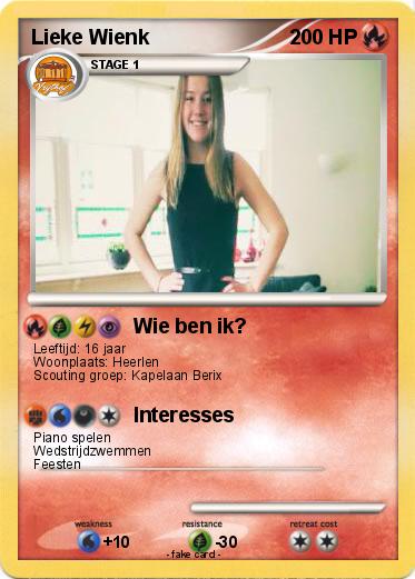 Pokemon Lieke Wienk