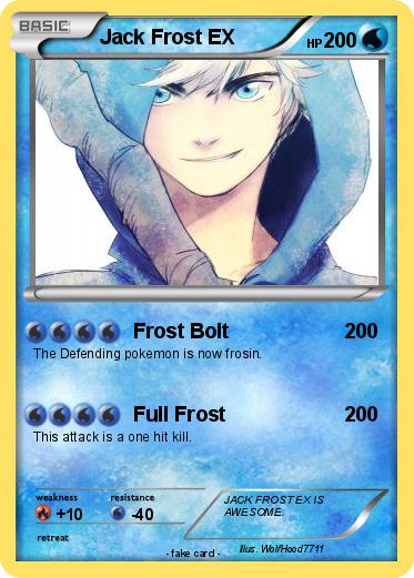 Pokemon Jack Frost EX