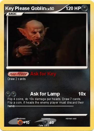 Pokemon Key Please Goblin