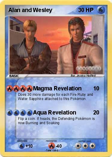 Pokemon Alan and Wesley
