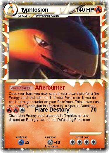 Pokemon Typhlosion