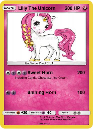 Pokemon Lilly The Unicorn