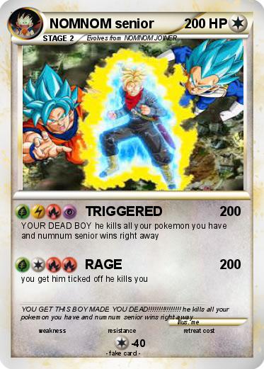 Pokemon NOMNOM senior