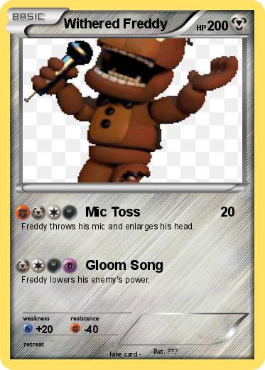 Pokemon Withered Freddy