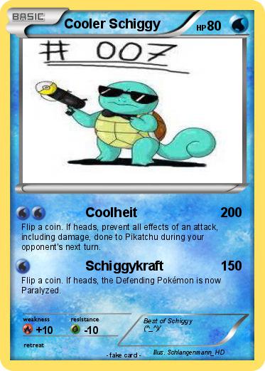 Pokemon Cooler Schiggy