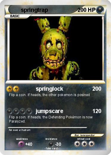 Pokemon springtrap