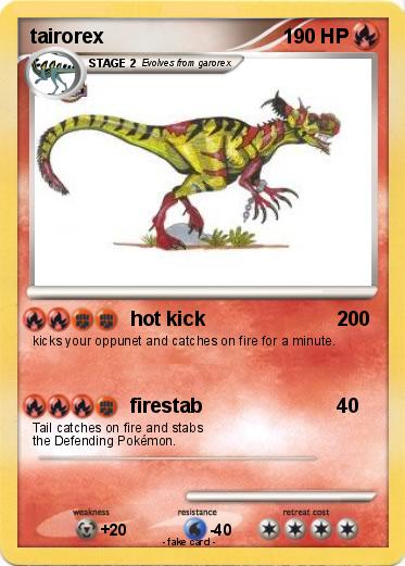 Pokemon tairorex