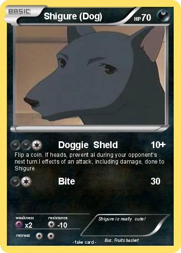 Pokemon Shigure (Dog)