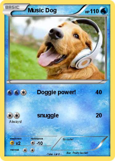 Pokemon Music Dog