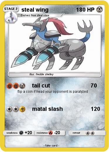 Pokemon steal wing