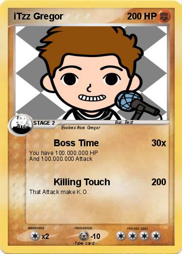 Pokemon iTzz Gregor