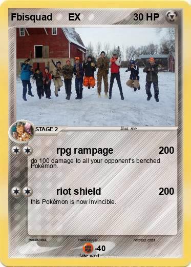 Pokemon Fbisquad      EX