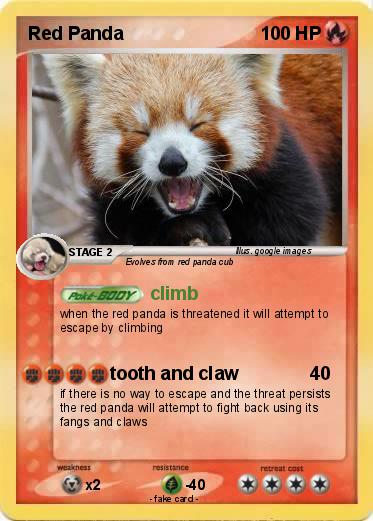 Pokemon Red Panda