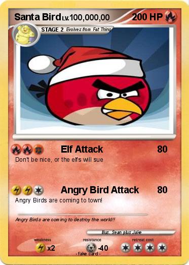 Pokemon Santa Bird
