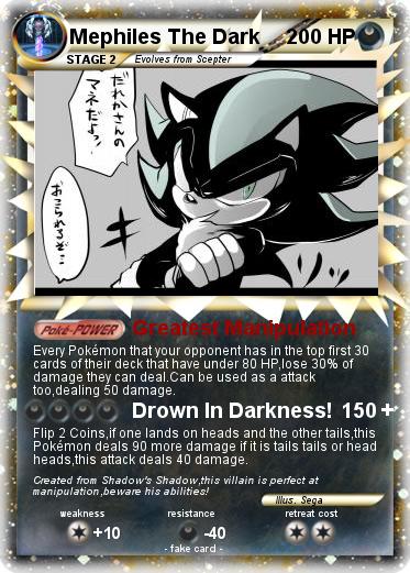 Pokemon Mephiles The Dark