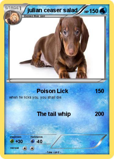 Pokemon julian ceaser salad