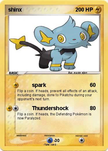 Pokemon shinx